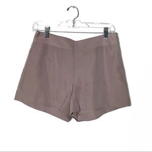 Gap mauve pink colored flat front mid rise shorts size 0